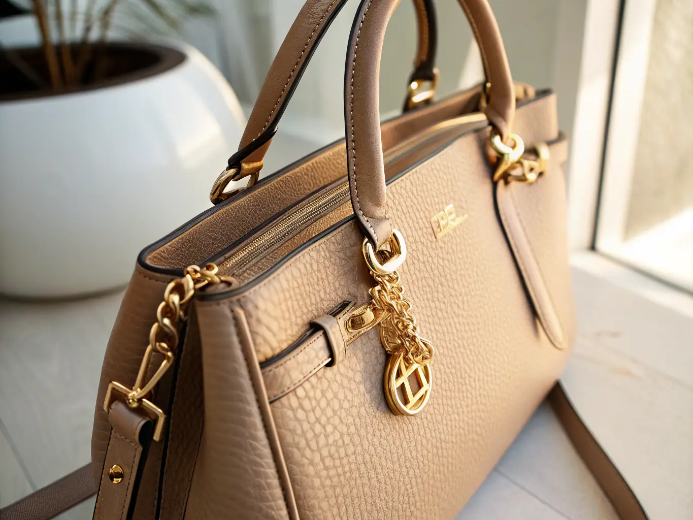 A vibrant image of a fashion accessory, such as a designer handbag, with a 'Discounted' tag overlay, set against a clean white background and vivid green CTA button, highlighting a Myntra price drop.